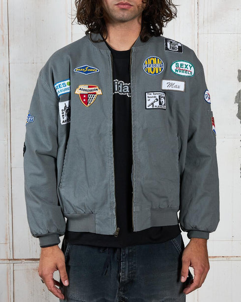 PLEASURES WORMS MECHANIC JACKET Mens Apparel - Mens Apparel